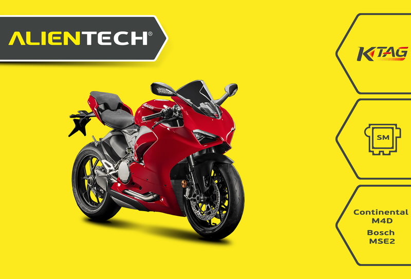 K-TAG: Bosch MSE2 ECU coverage — Ducati and KTM