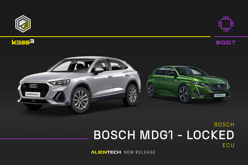 BOOT access to the Bosch MDG1 ECU via KESS3 — Audi, Bentley and Citroën