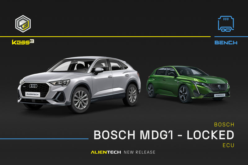 Bosch MDG1 "Locked" ECU — BENCH now covered by KESS3 — Audi, Bentley and Citroën