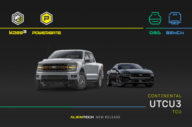 Continental UTCU3 TCU: BENCH and OBD support in KESS3 — Ford, Lincoln and Volkswagen