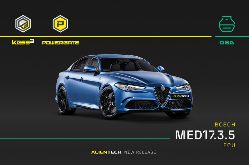 OBD access to the Bosch MED17.3.5 ECU via KESS3 — Alfa Romeo