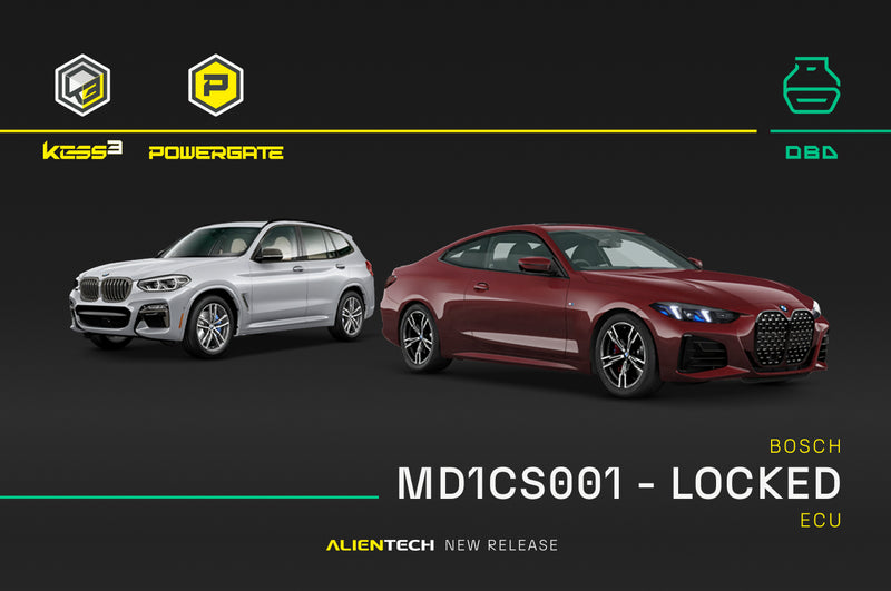 Bosch MD1CS001 "Locked" ECU: OBD support in KESS3 — BMW and Mini
