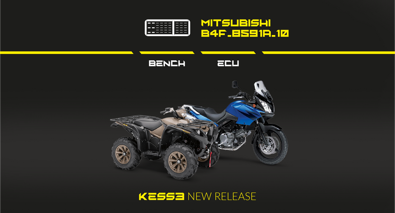 KESS3 adds support for the Mitsubishi 21175-0099 ECU — Kawasaki, Suzuki and Yamaha