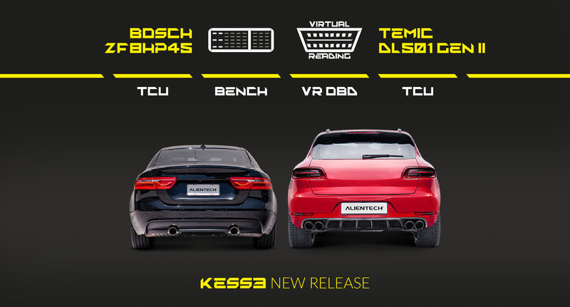 BENCH and OBD VR access to the Bosch ZF8HP45 TCU via KESS3